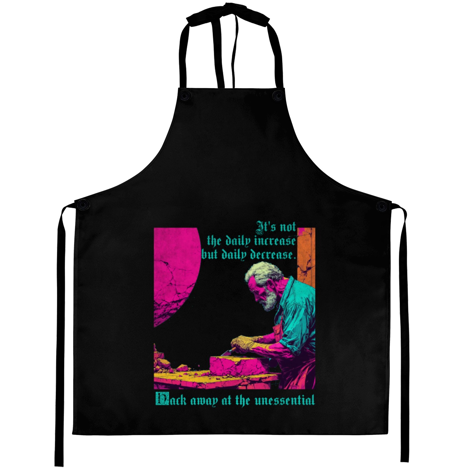 It s not the daily increase but daily decrease Hac Aprons