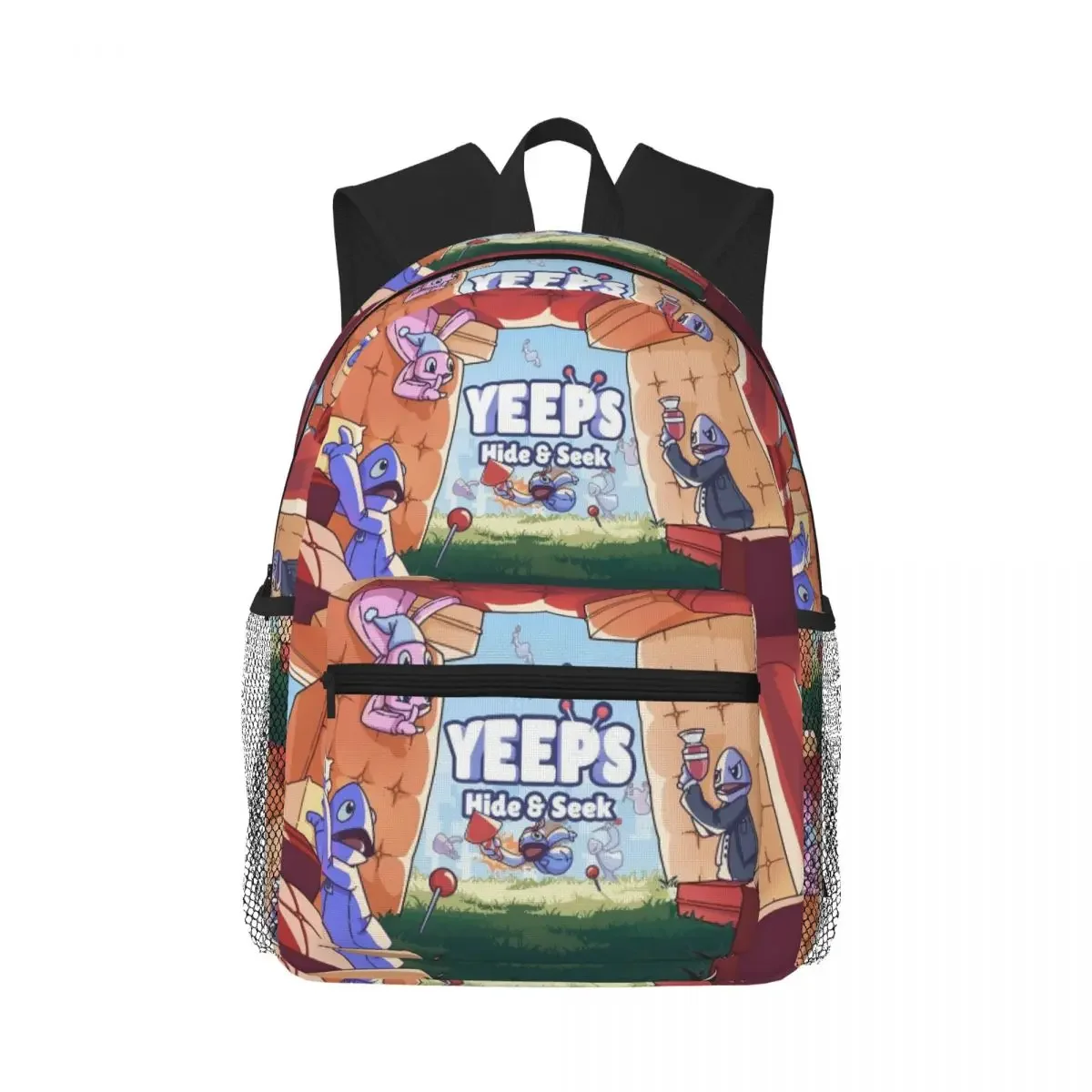 Yeeps Hide And Seek Student Backpack School Bag Hiking Travel Daypack for Boys Girls