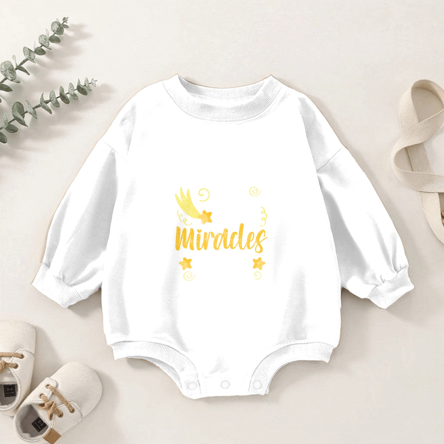 Starry Sky Sky Space Baby Romper Sweatshirts