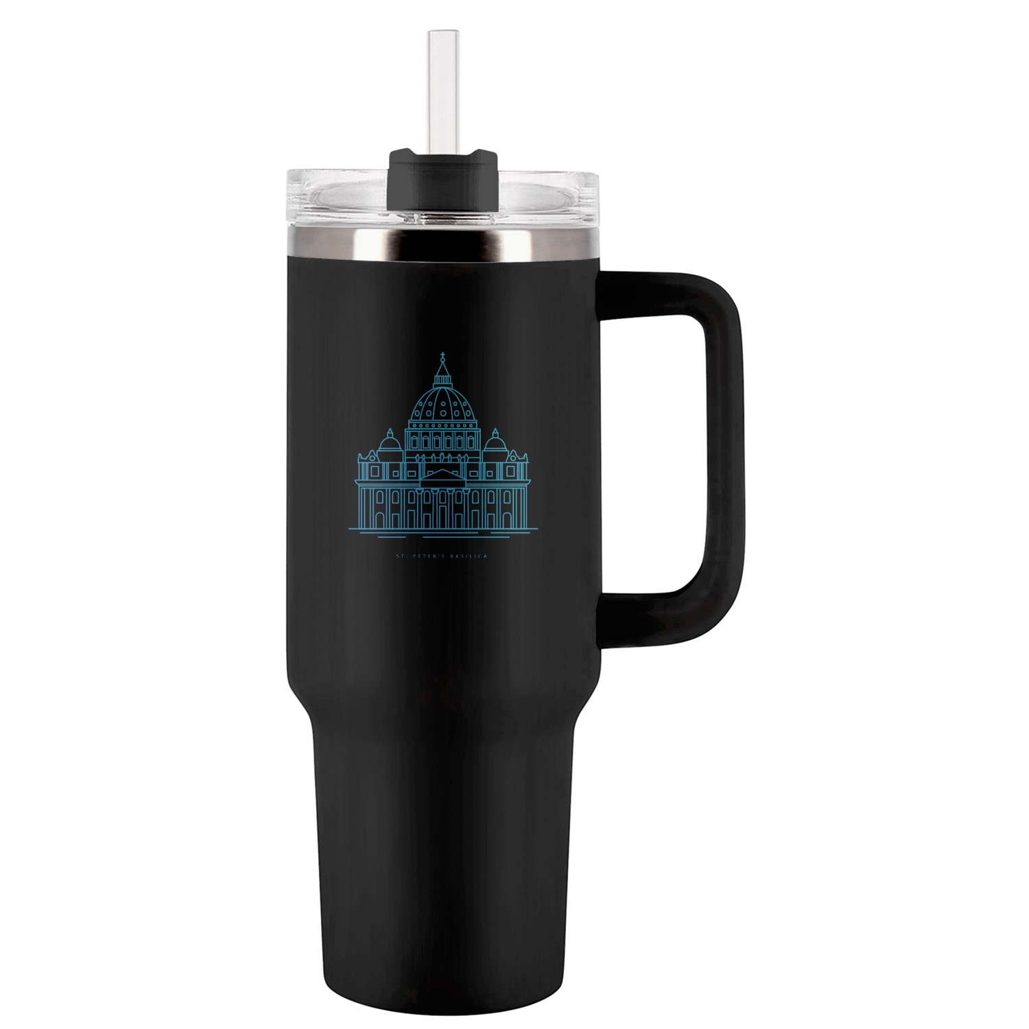 St. Peter's Basilica Tumblers 40 Oz With Handle