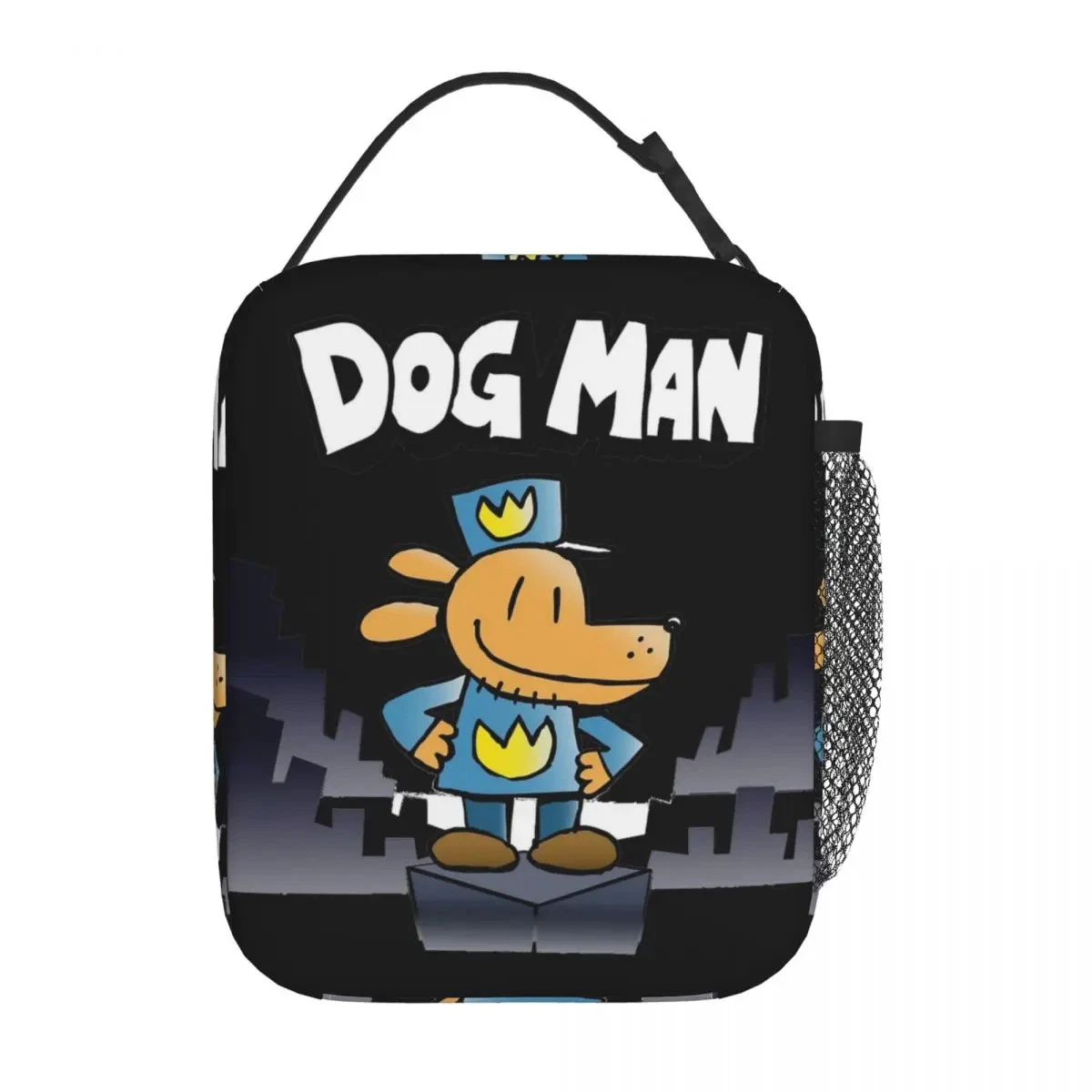 DogMan Comic Thermal Kid Lunch Bag, Travel Picnic Bag Gift