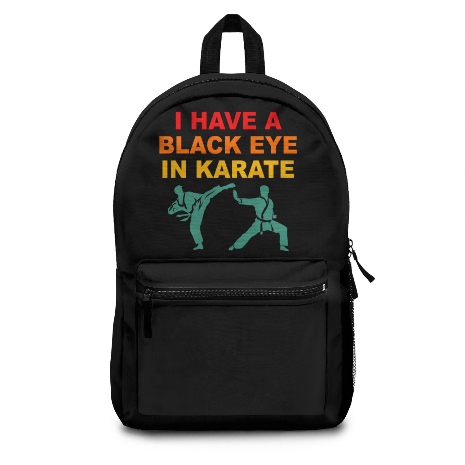 I Have A Black Eye In Karate Backpacks