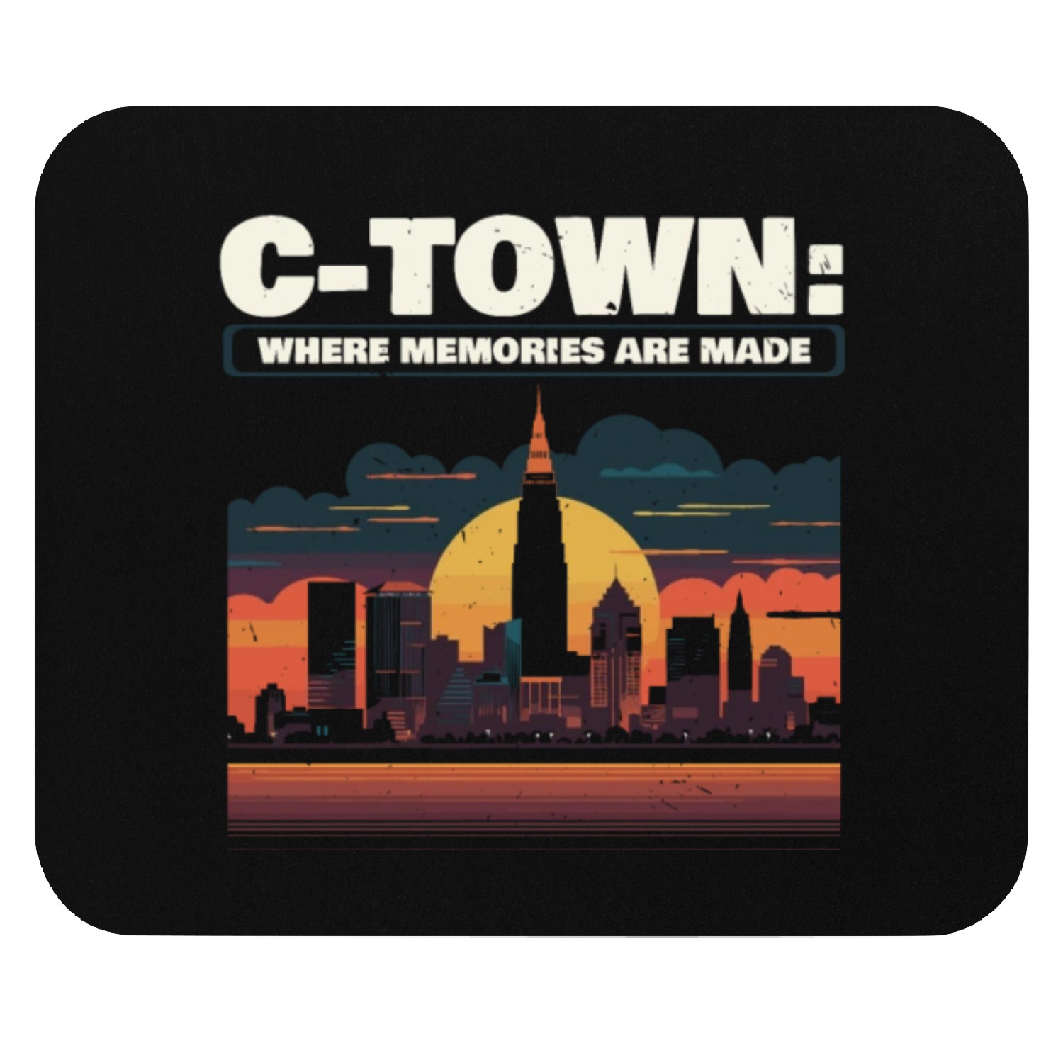 Cleveland State Ohio USA America United States Mouse Pads