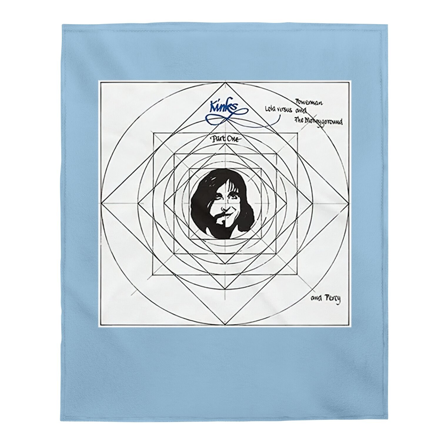 The Kinks - Lola Versus Powerman And The Money Go Round Baby Blanket