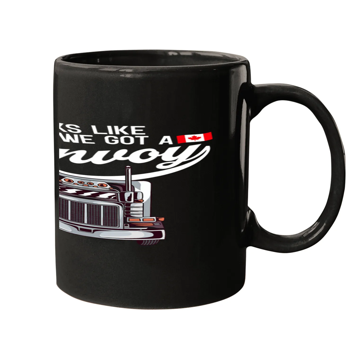 looks like we got a convoy trucker protest 1 Mugs