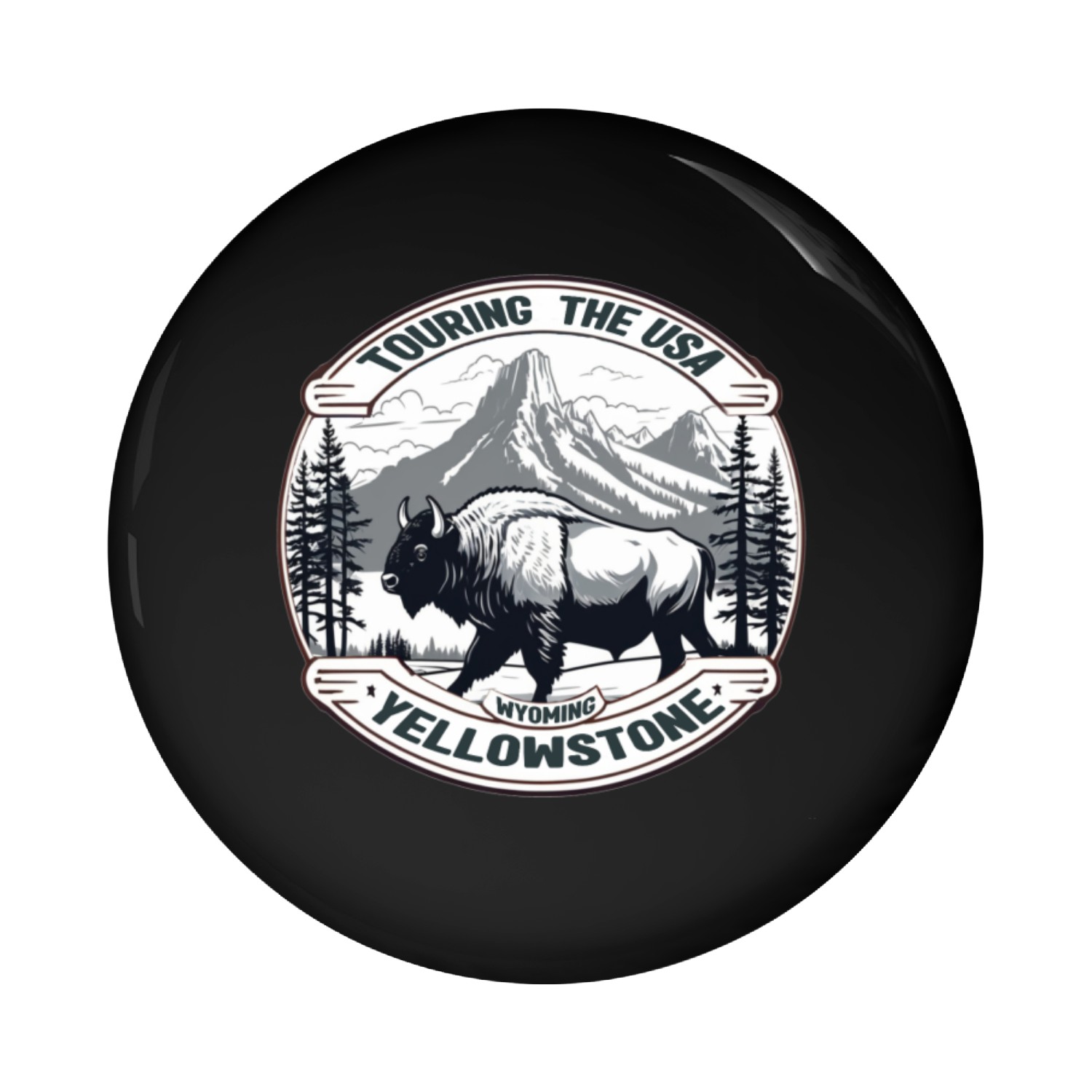 Touring The USA : YStone Park Pin Buttons