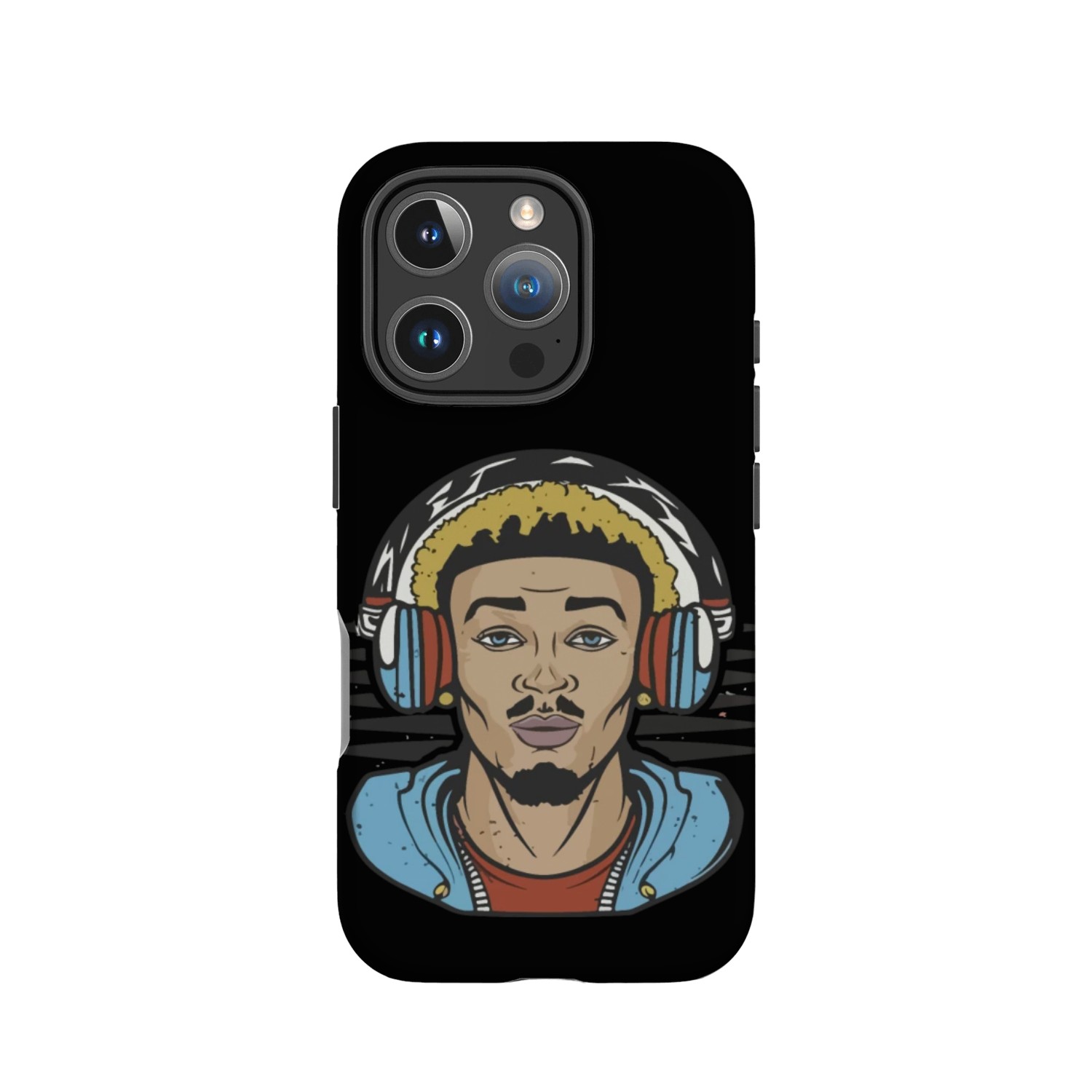 Urban Vibes: Blurred Beats IPhone Cases