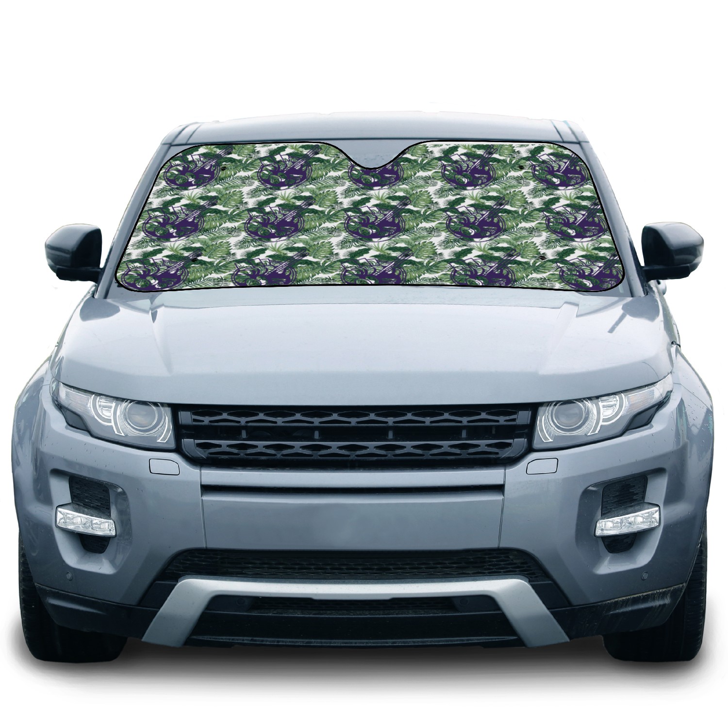 Ramen Silhouette Car Sun Shades