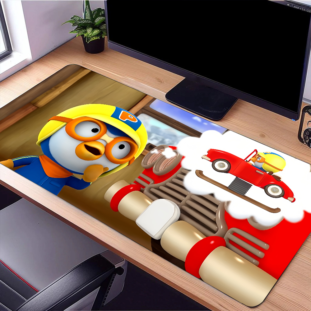 Cartoon P-Pororo Little Penguin Mouse Pad Large Desk Ma