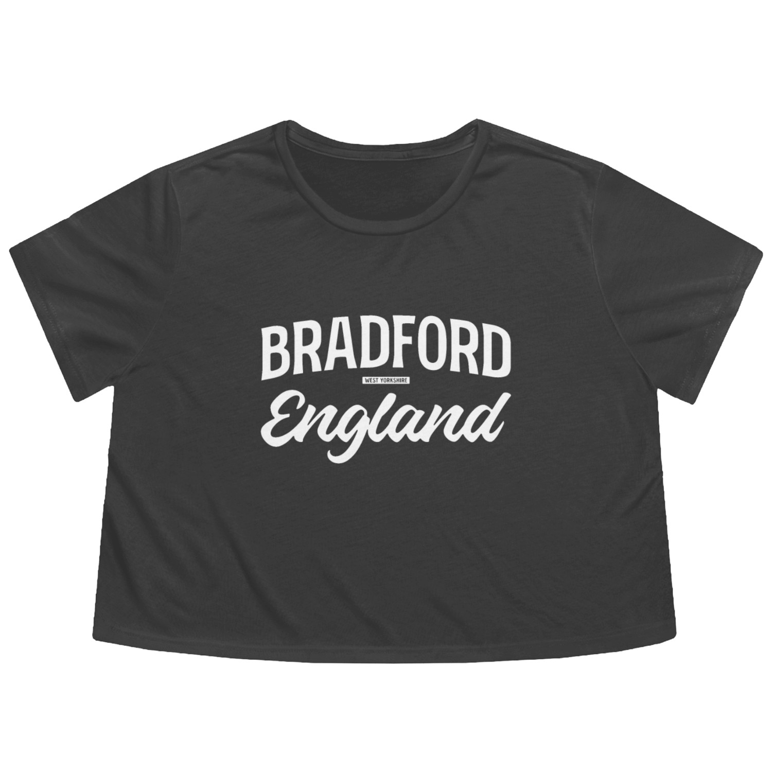 Bradford England United Kingdom Flowy Cropped Tees