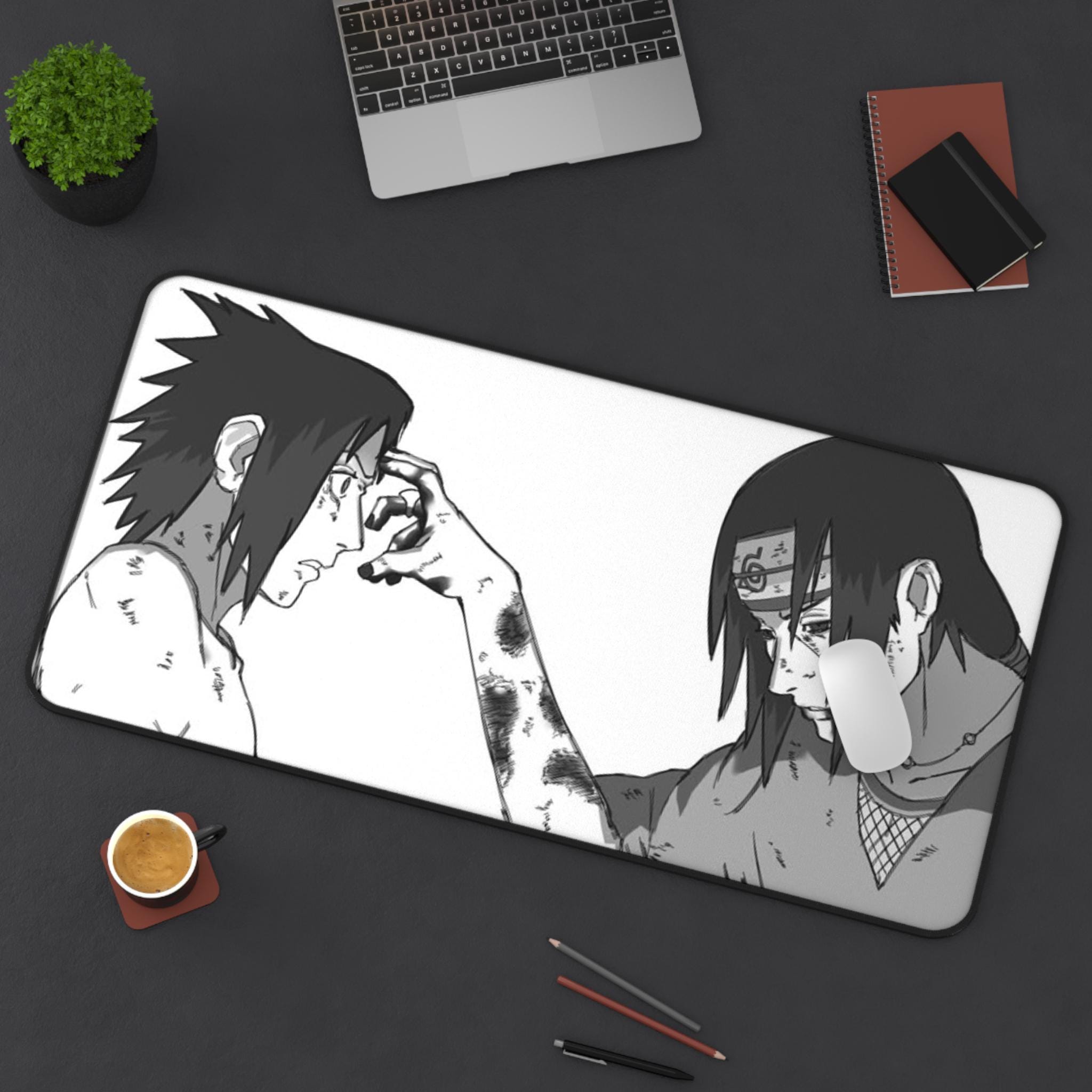 Anime Inspired Desk Mat for Gamers, Office Decor, Stylish Mouse Pad, Gift for Students