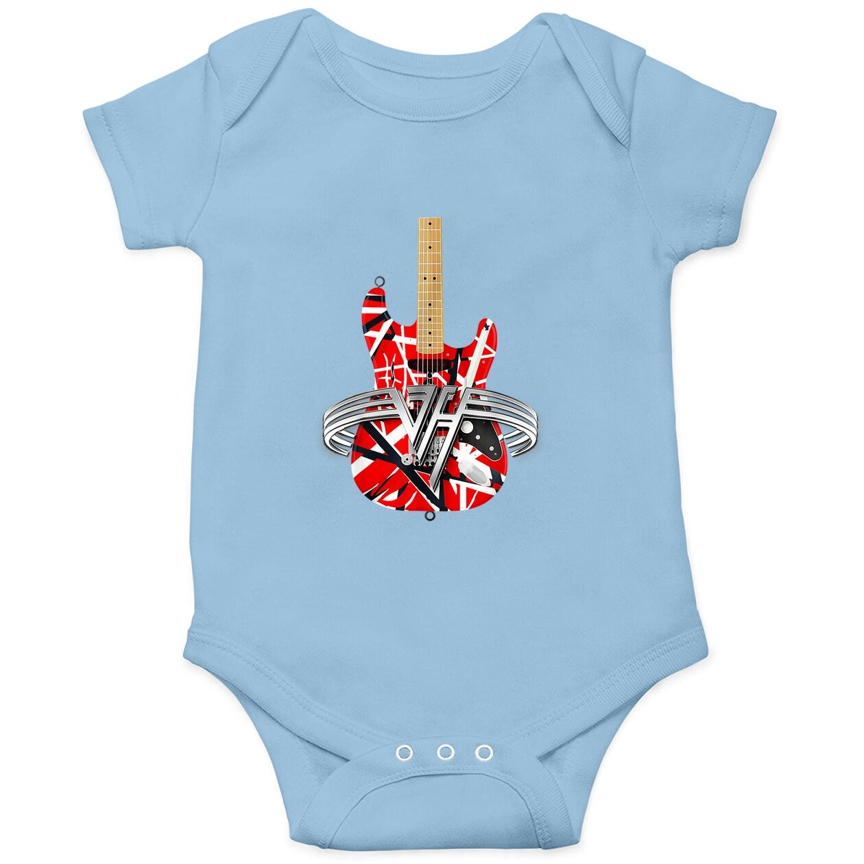 Classic Guitar Vintage Tee 1960s Baby Bodysuit