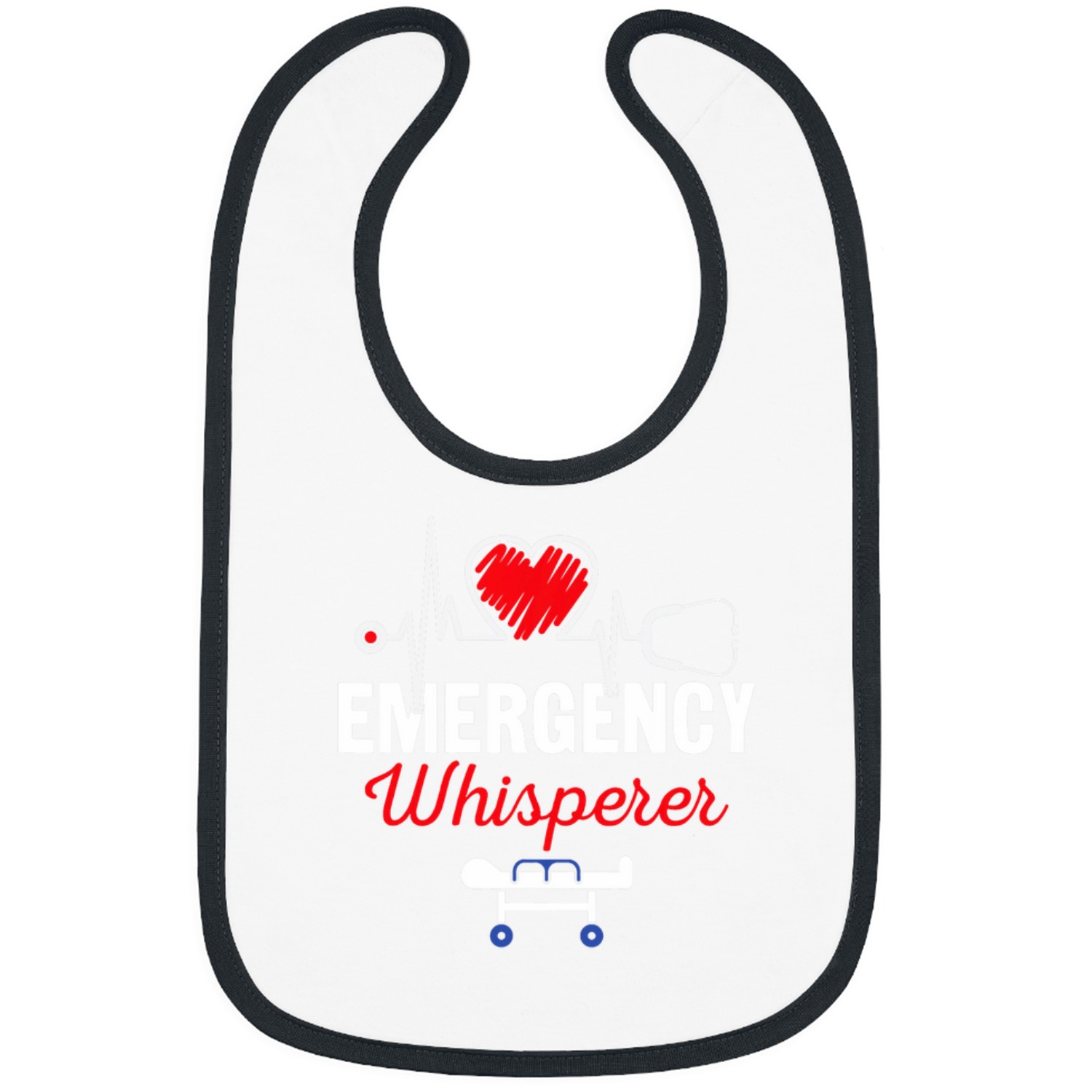 Emergency Whisperer 2EMT Paramedic EMS Bibs