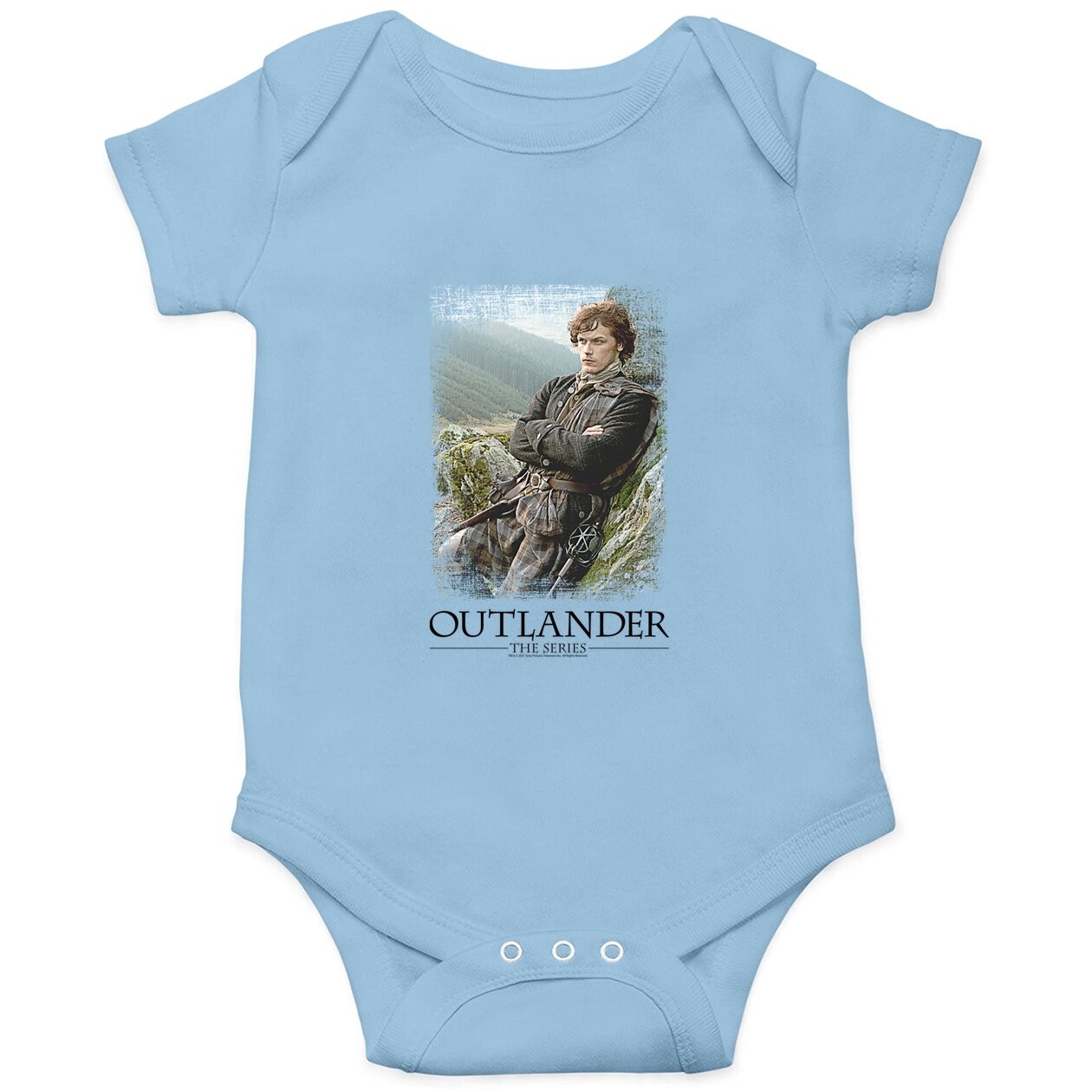 Outlander Jamie With Series Logo Tshirt