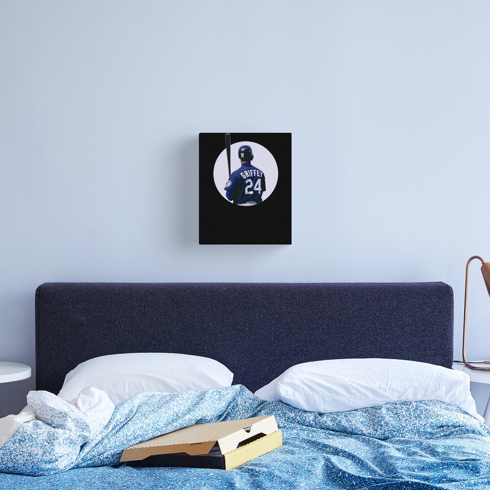 Ken Griffey Jr Canvas, Gift for baseball fan
