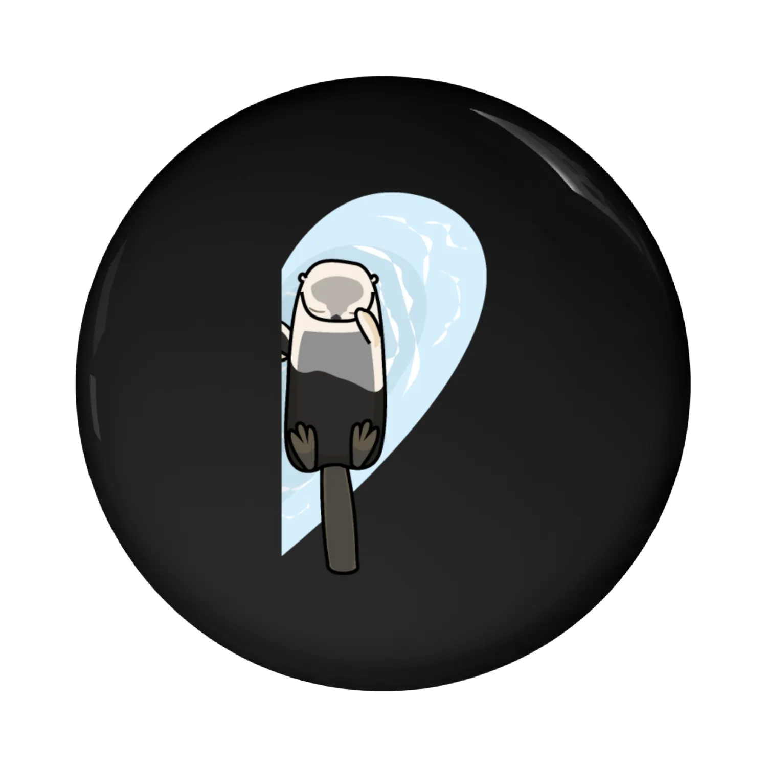 Sea Otters In Love(Right) Pin Buttons