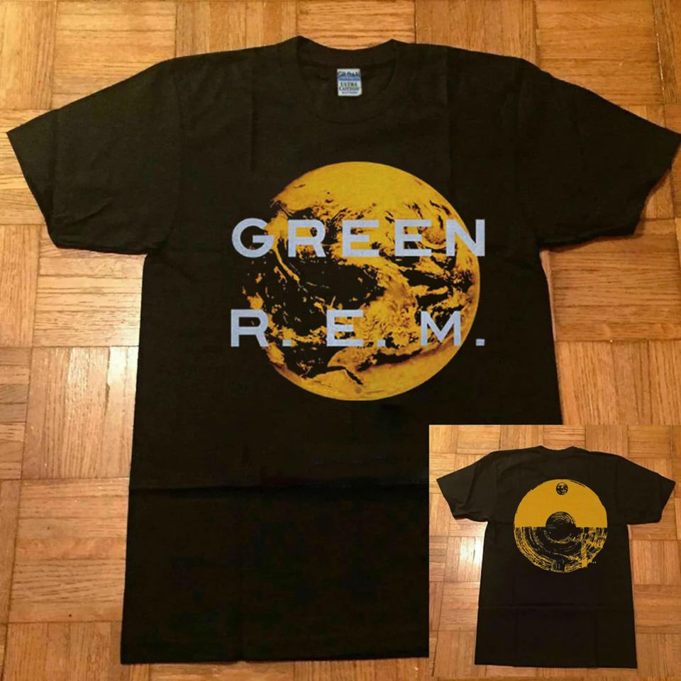 R.E.M T-Shirt, Vintage 1989 R.E.M Green Tour Concert T-Shirt