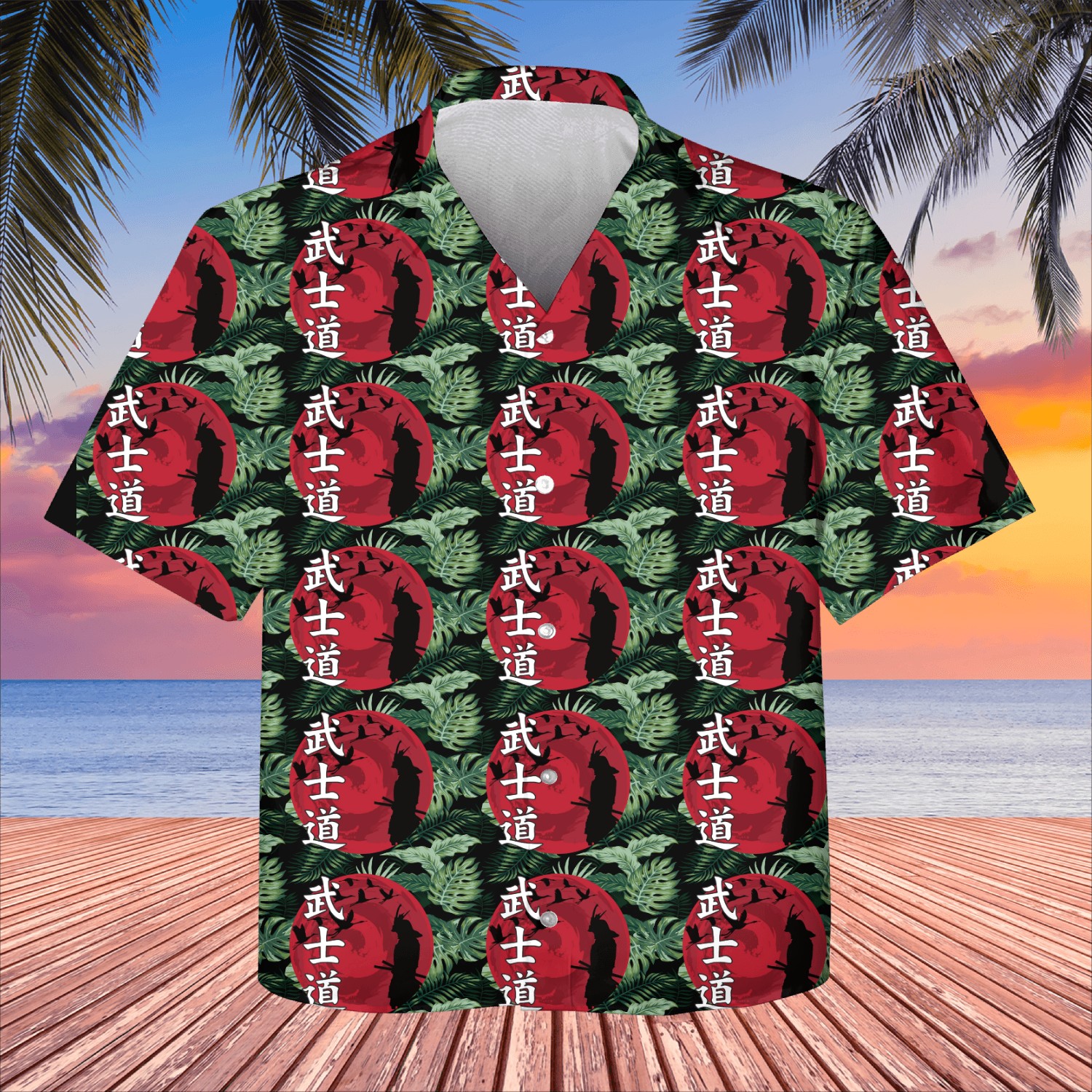 Samurai Bushido Japan Kids Hawaiians