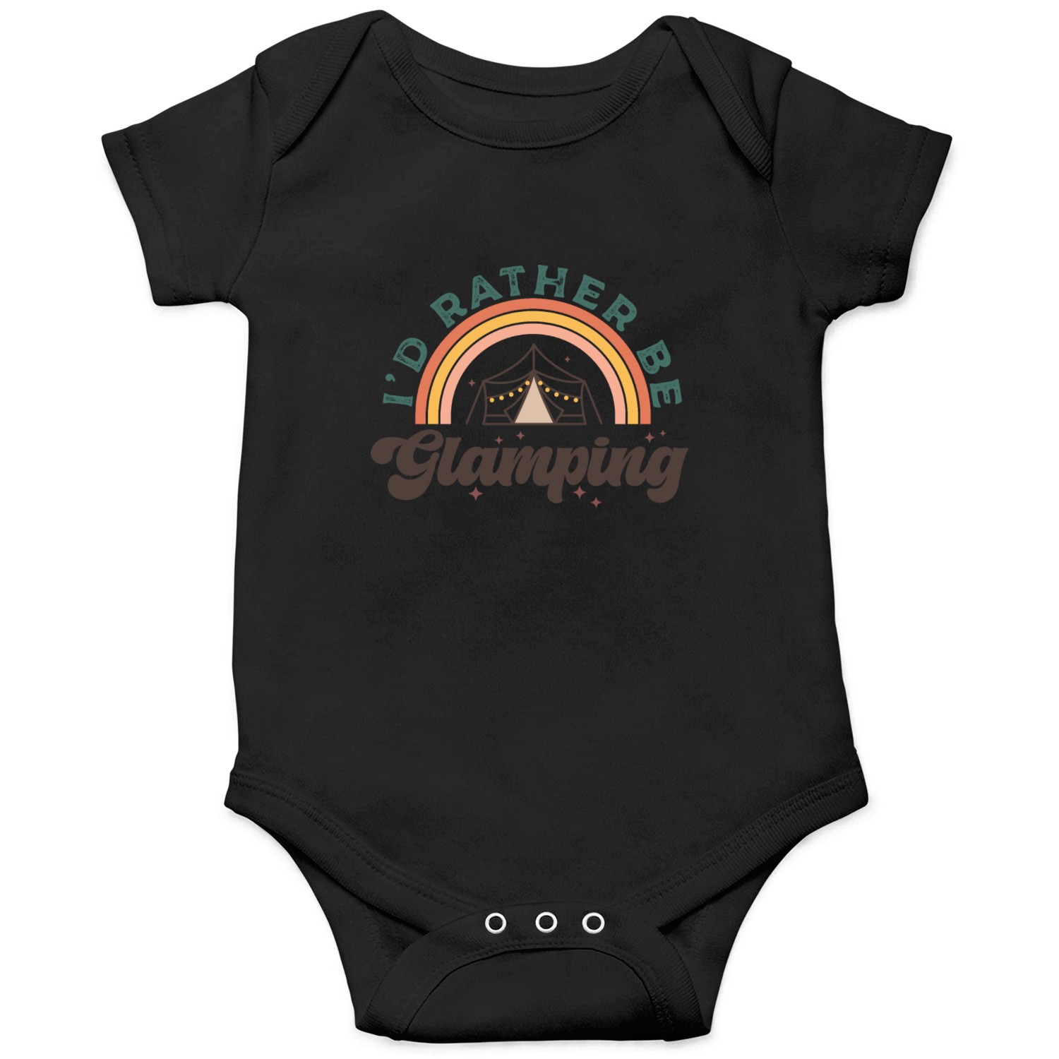 I HAD RATHER BE GLAMPING Onesies