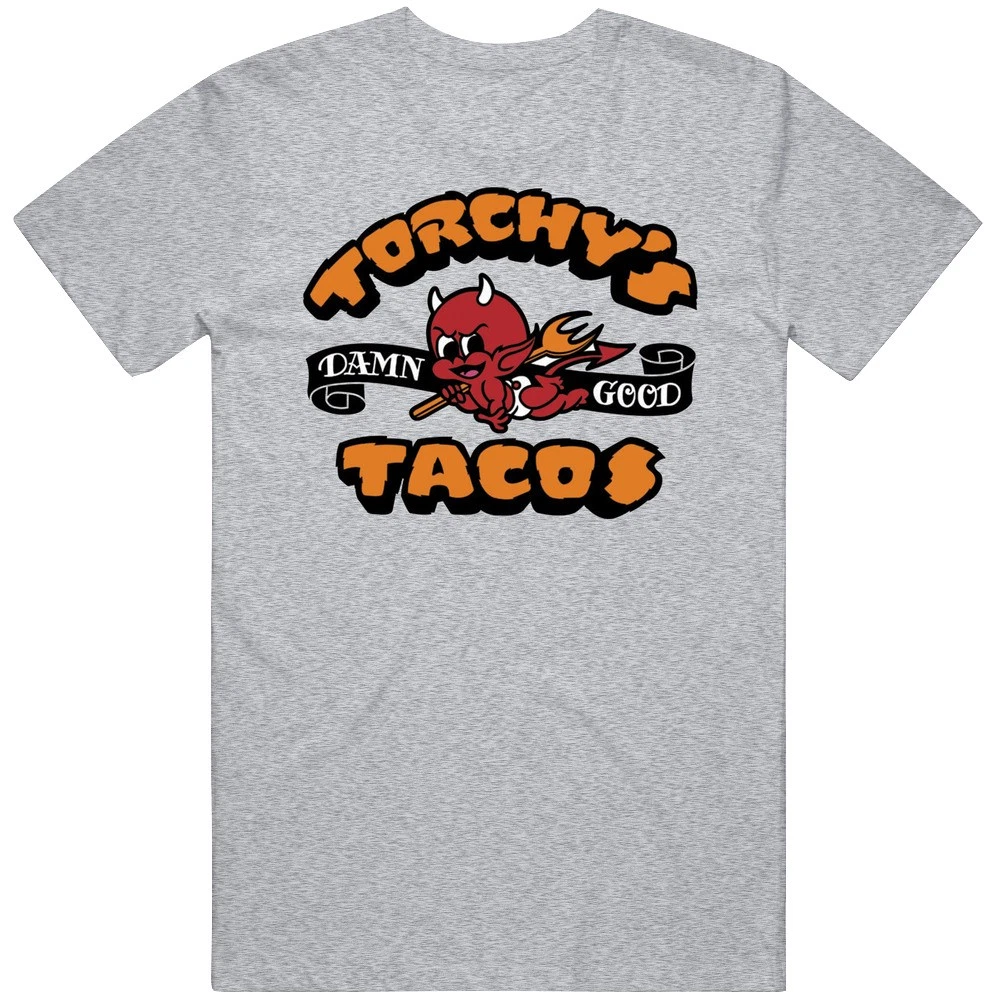 Torchy's Tacos Tex Mex Grill Mexican Food Restaurant Logo T Shirt