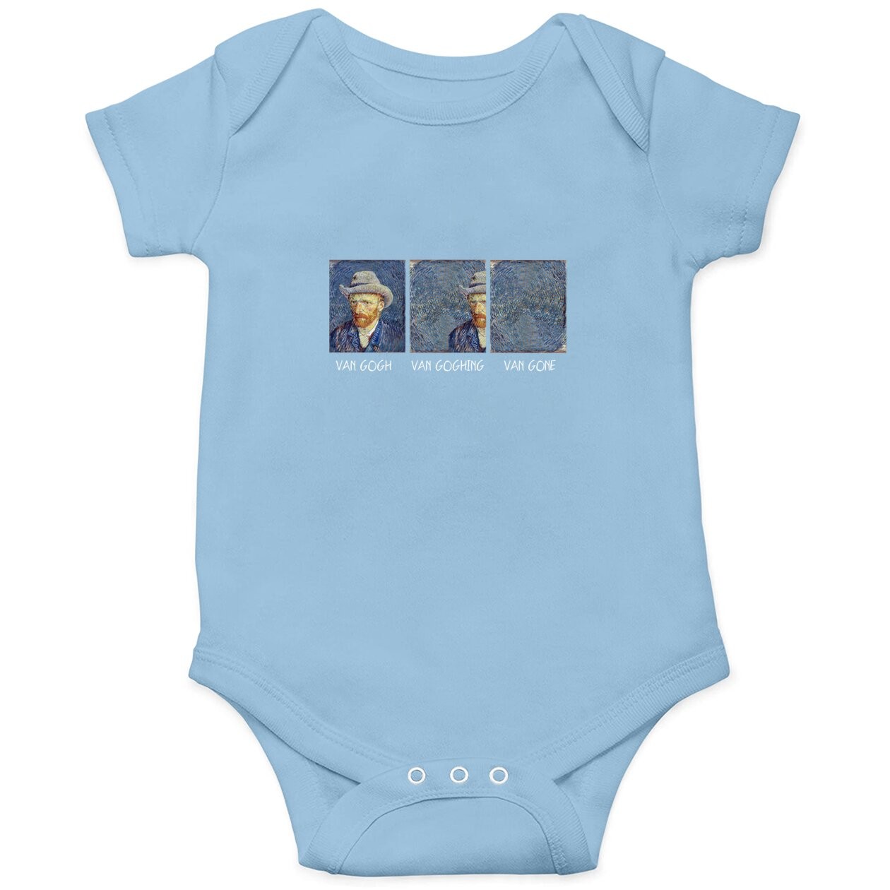 Van Gogh Van Goghing Van Gone Baby Bodysuit