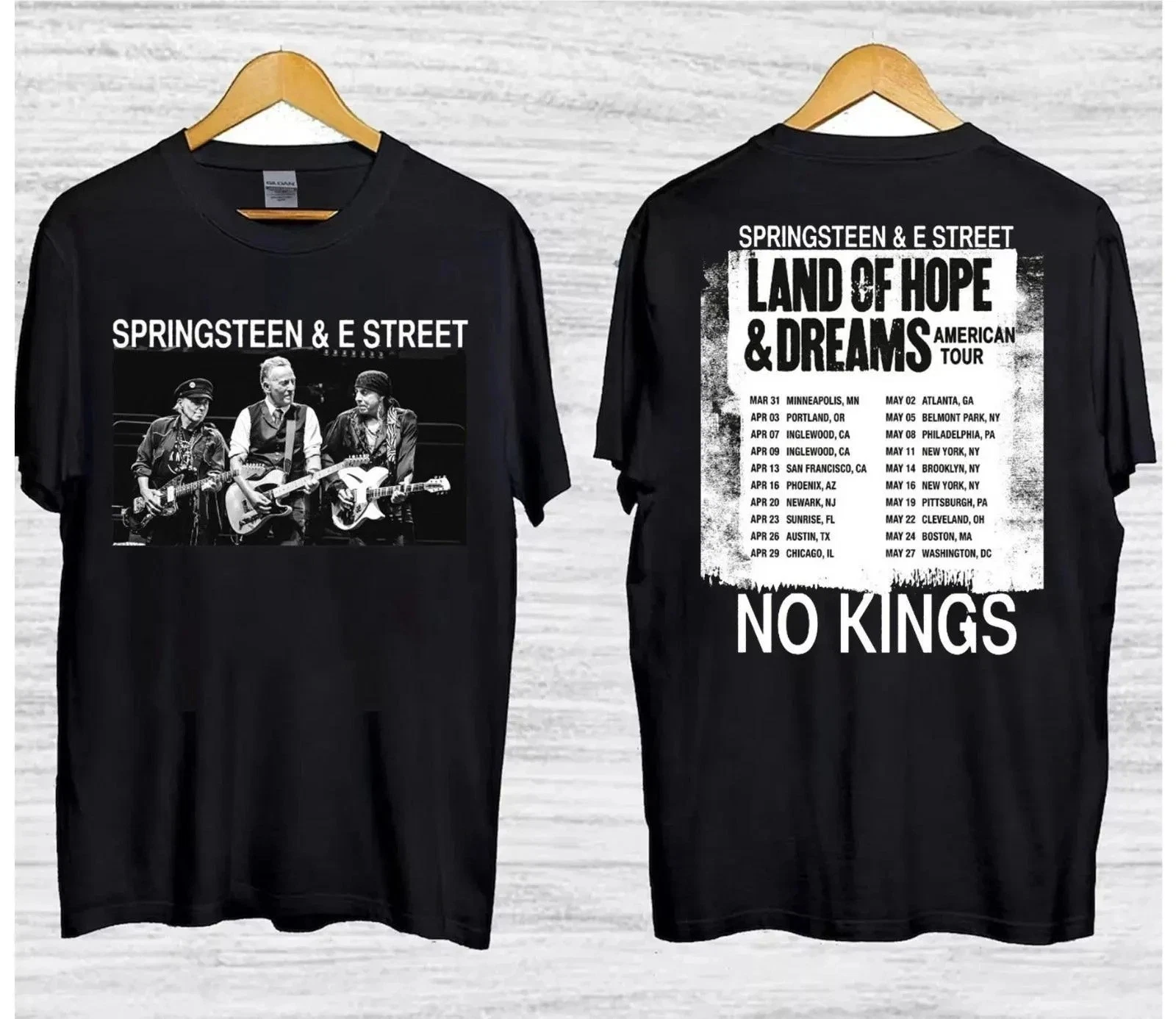 Bruce Springsteen & the E Street Band Tour 2026 T-shirt