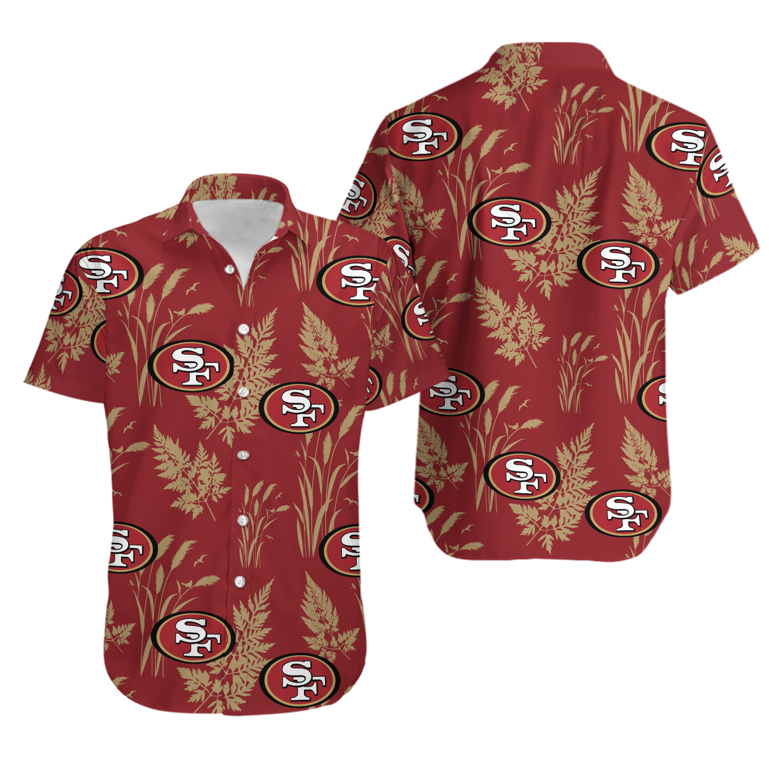 San Francisco Hawaiian Shirt, Football Hawaiian Shirt
