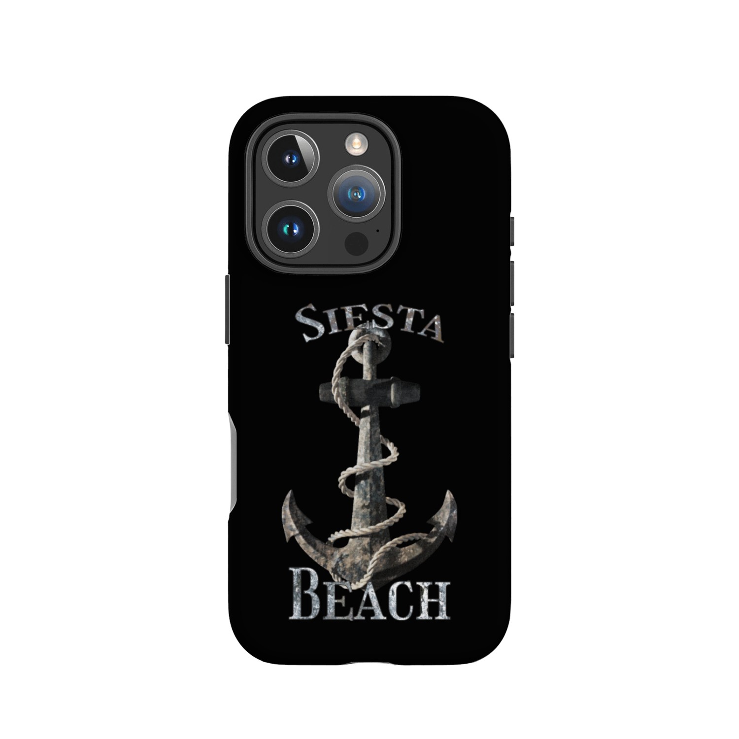Siesta Beach Florida Nautical Anchor Sailing IPhone Cases