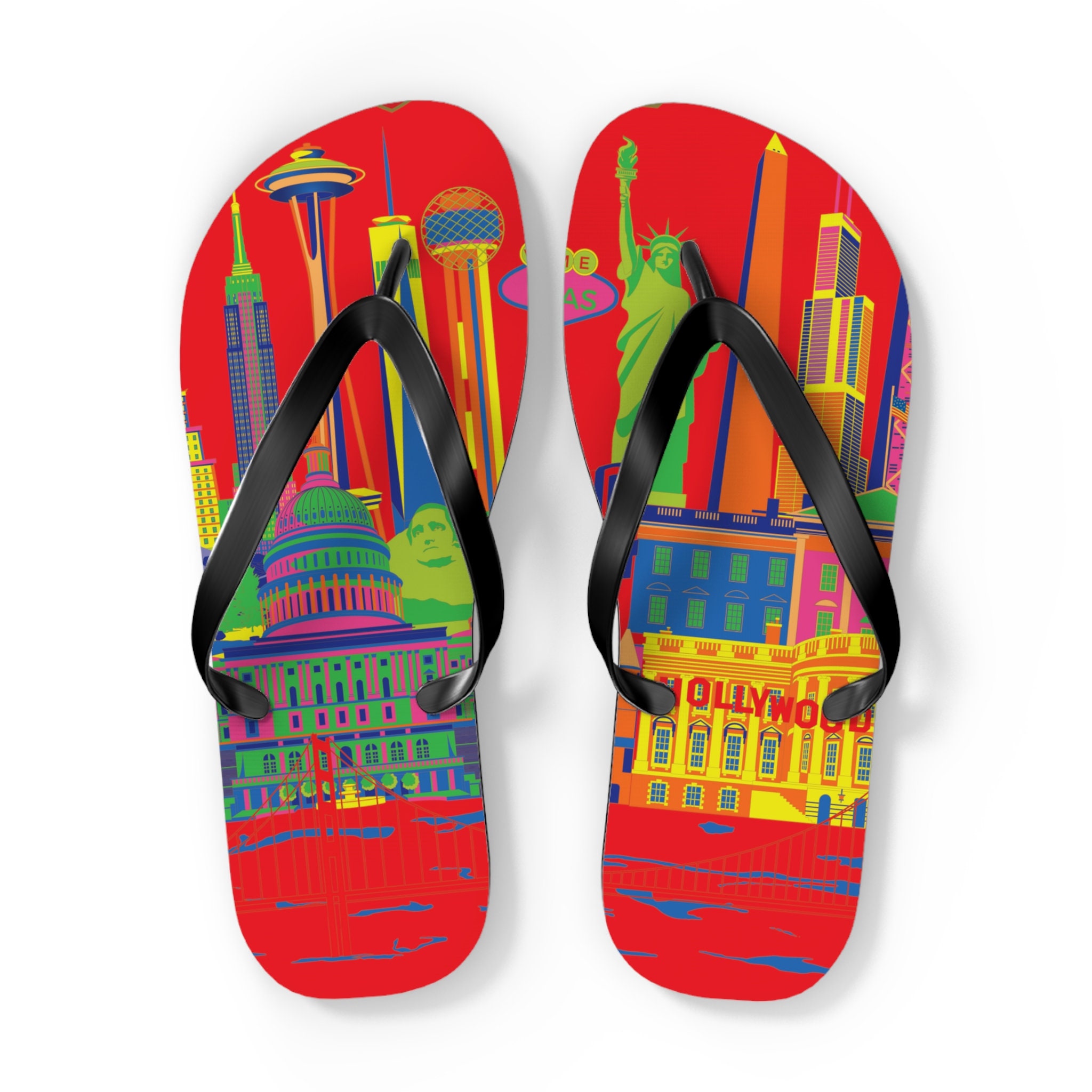 USA ICONS Flip Flops