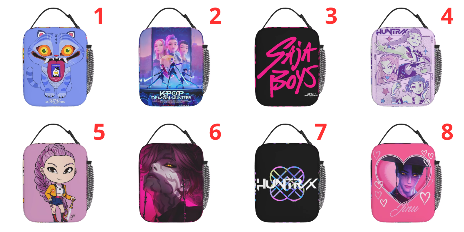 KPop Demon Hunters Lunch Bag |Gift For Kid | Back To School | Students