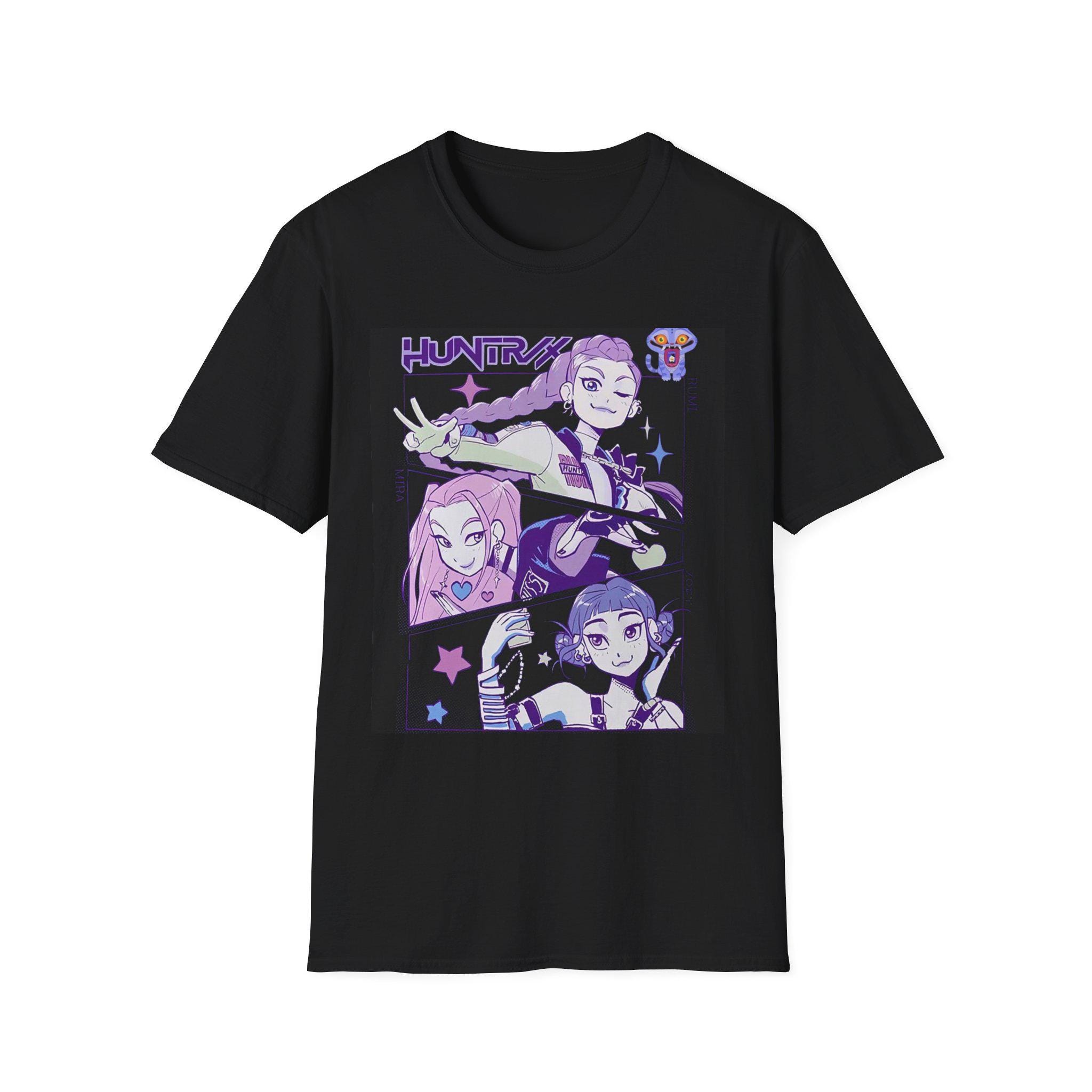 K-Pop Demon Hunters Unisex T-Shirt, Huntr/x Fan Tee, Girls to the World Shirt
