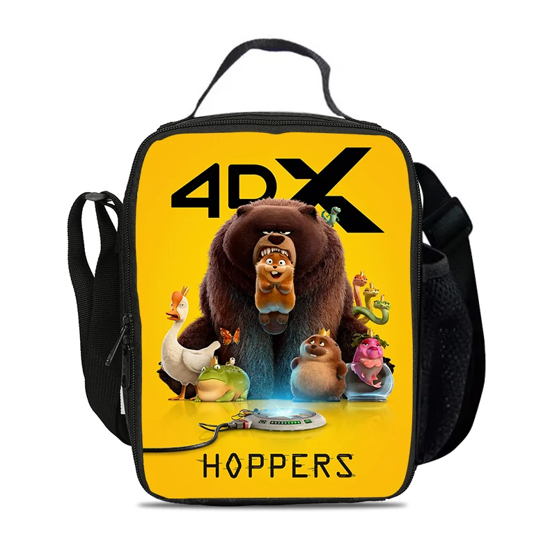 Hoppers Cartoon Movie Kids Insulated Lunch Bag