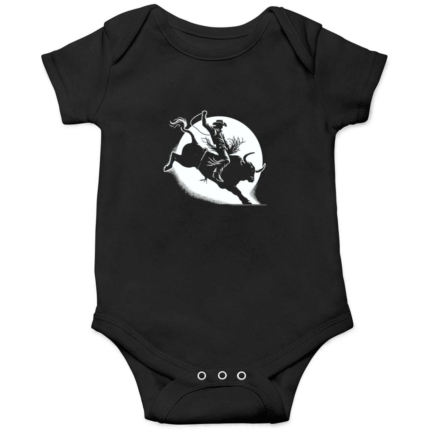 Rodeo Bull Riding Livestock Show Farmer Cattle Onesies