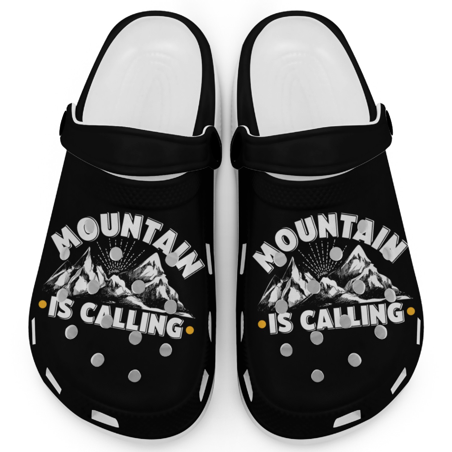 Mountain calls Mountaineer Hiker Mountain fan Clogs