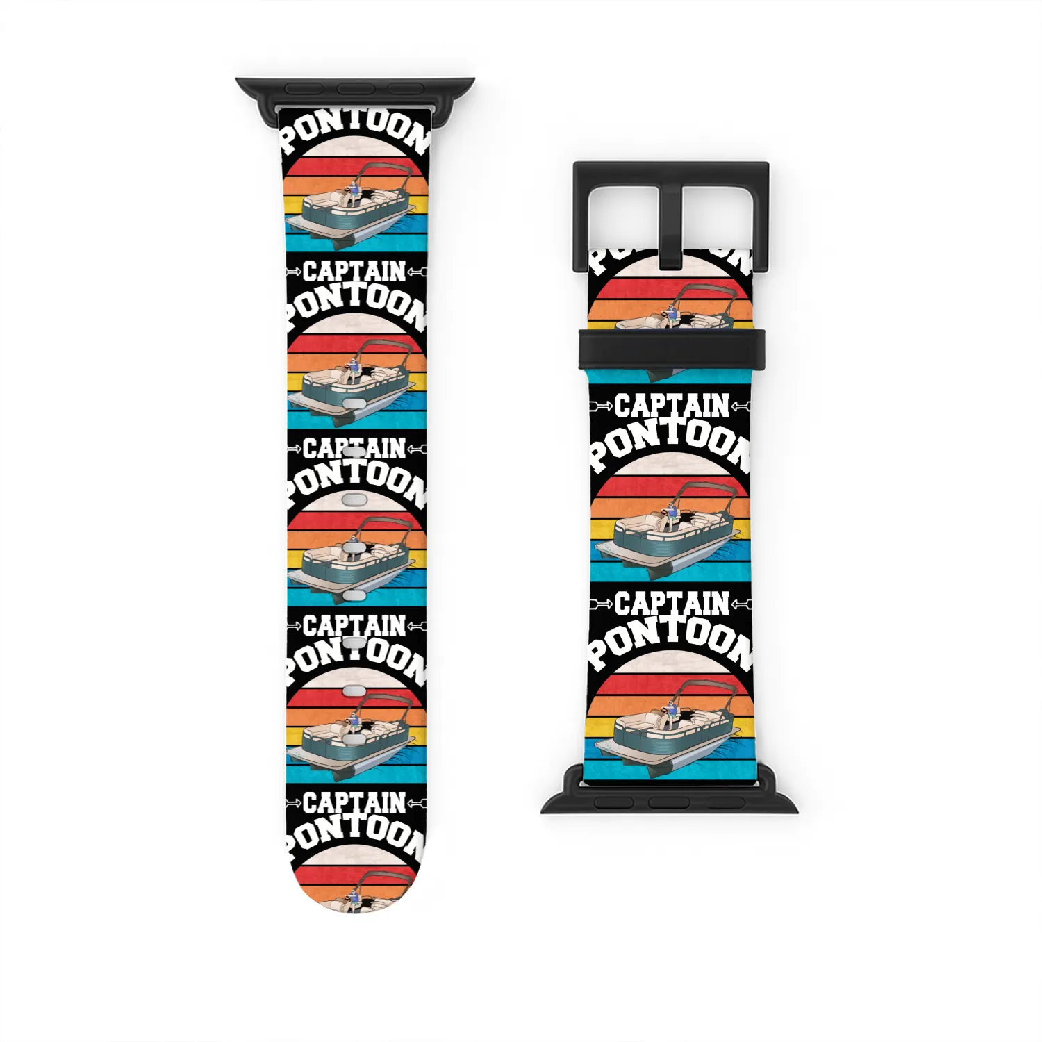 Pontoon Captain Pontoon Lover Ideas Watch Bands For Apple Watch