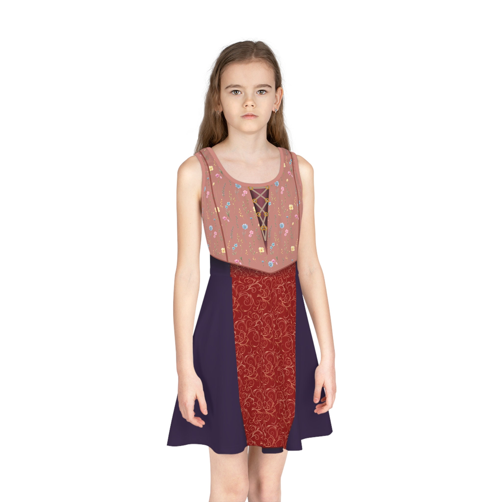 The Sarah Girls' Sleeveless Sundress
