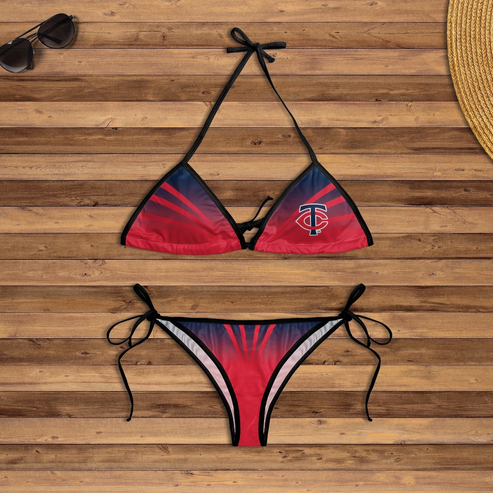 Minnesota Twins Bikini Swimsuit - Perfect for Beach Days, Pool Parties, Summer