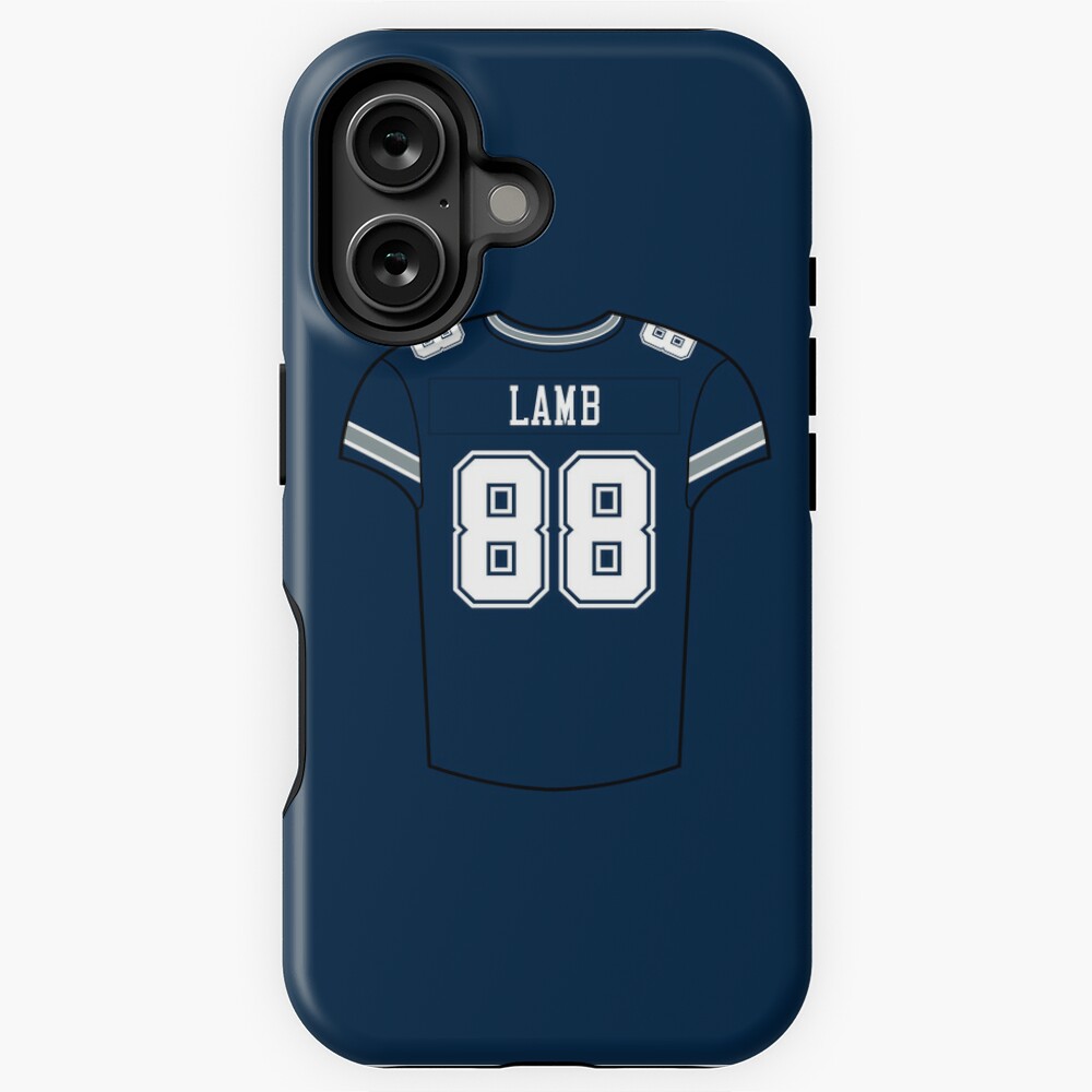CeeDee Lamb Away Jersey iPhone Case