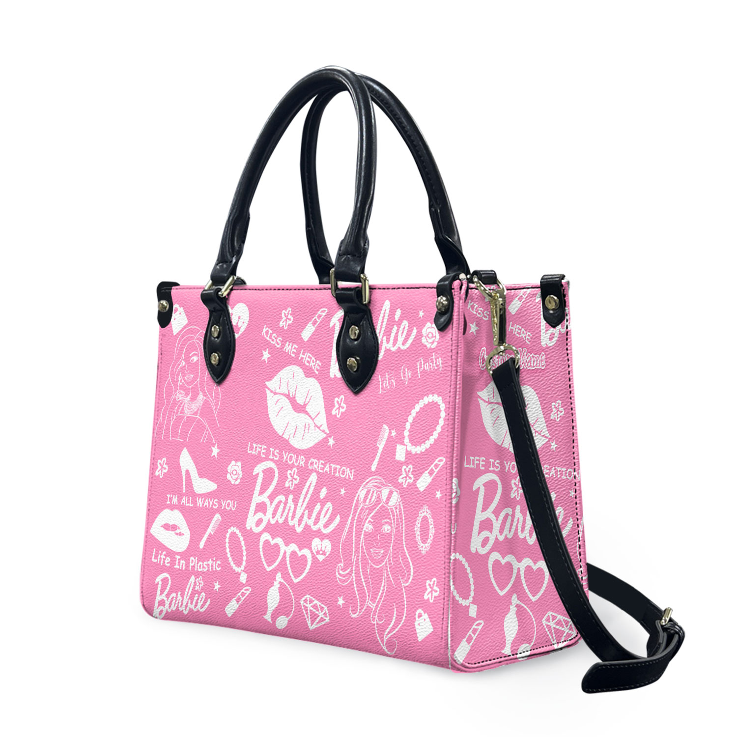 Margot Robbie Leather Bag Handbag,Margot Robbie Lovers Handbag,Gift For Her
