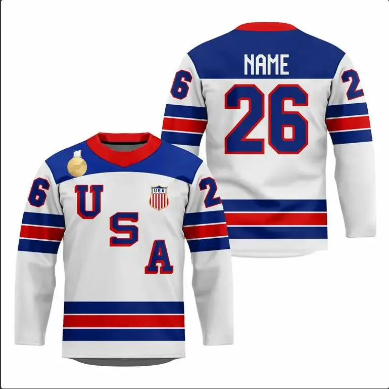 Men's USA 2026 Gold Hockey Jersey