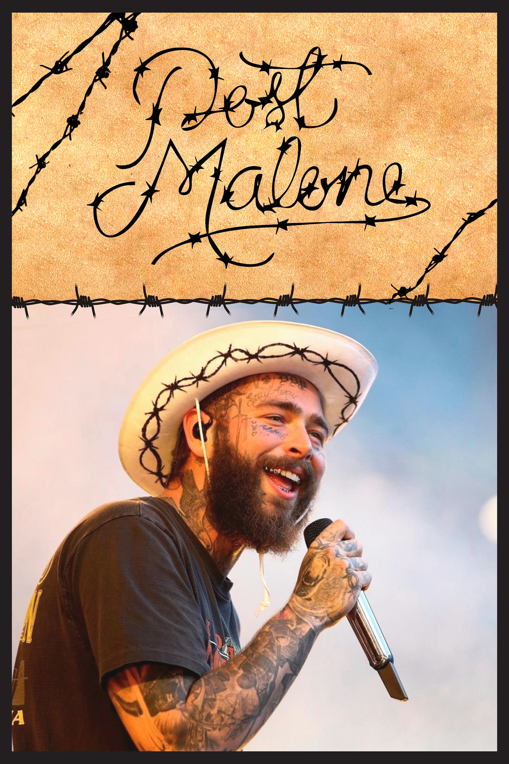 Post Malone Tapestry, Home Decor