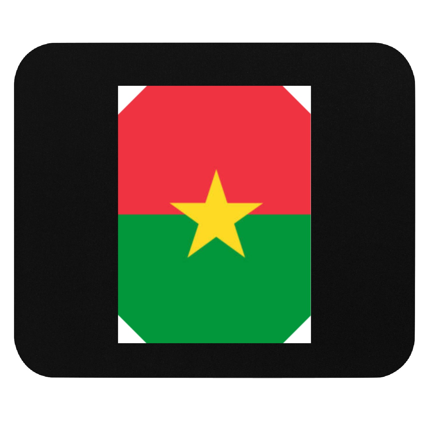 Burkina Faso Burkinabe Harmony Mouse Pads