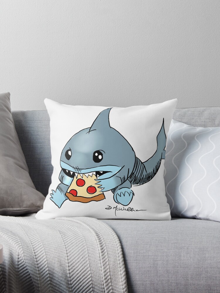 Jeff the Land Shark Pillow
