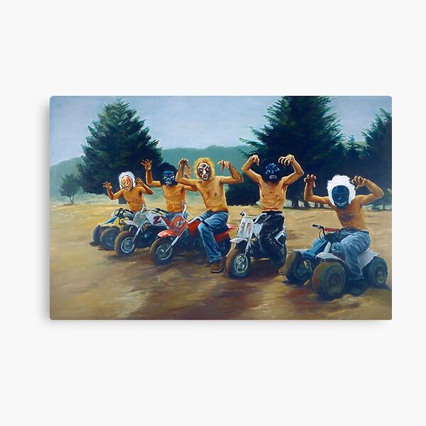 Painting from The Royal Tenenbaums Canvas