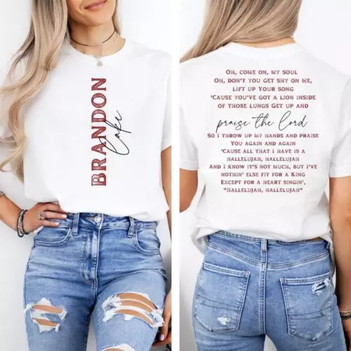 New Brandon Lake Gratitude Song Gift For Fans Unisex Shirt