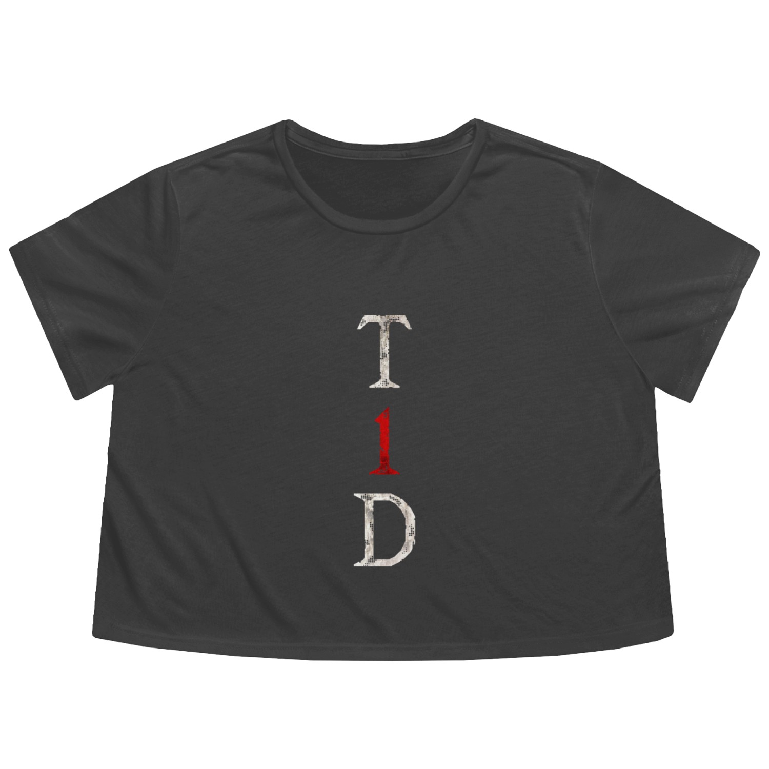 type 1 diabetes Flowy Cropped Tees
