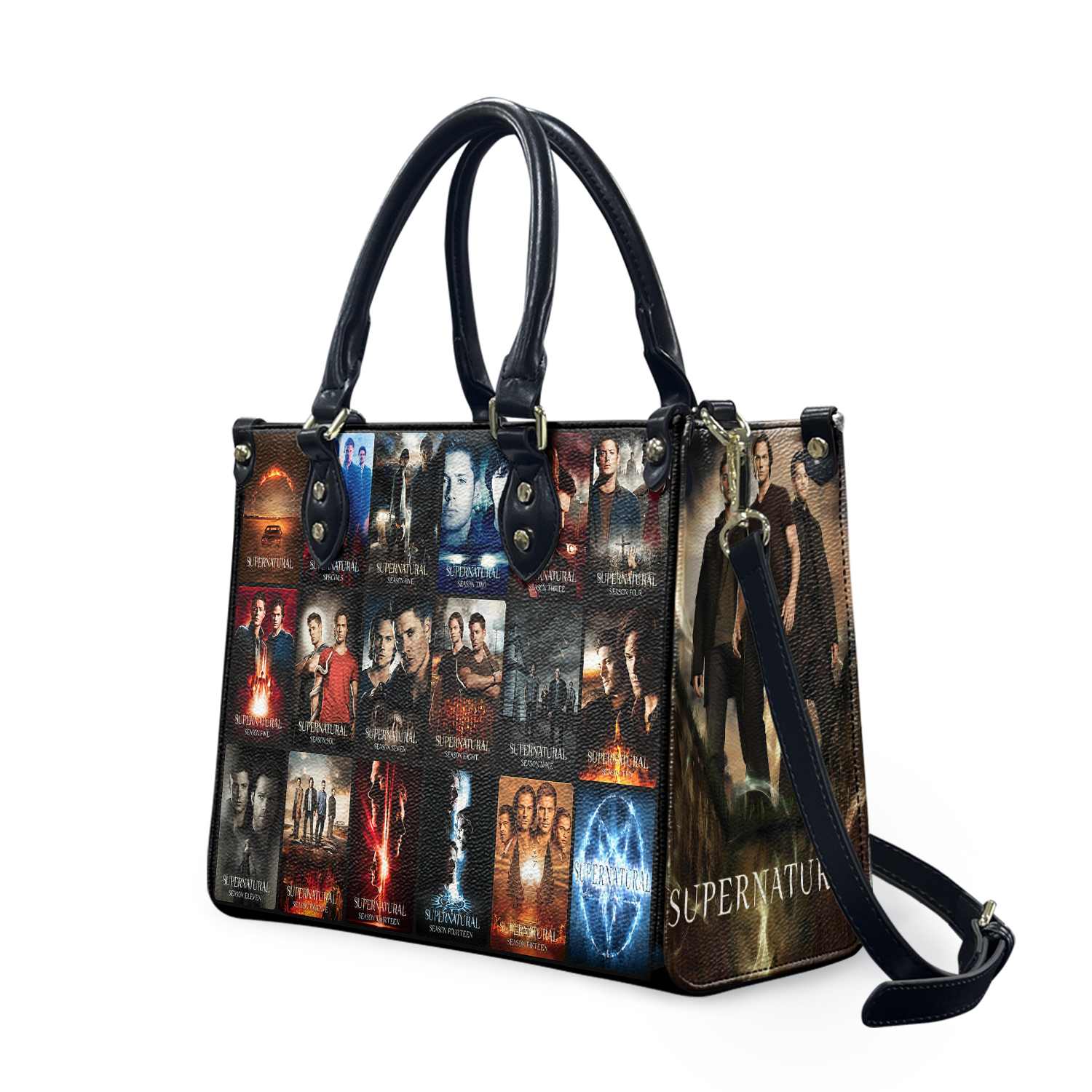 Supernatural Leather Handbag, Supernatural Lover's Handbag, Supernatural Leather Handbag