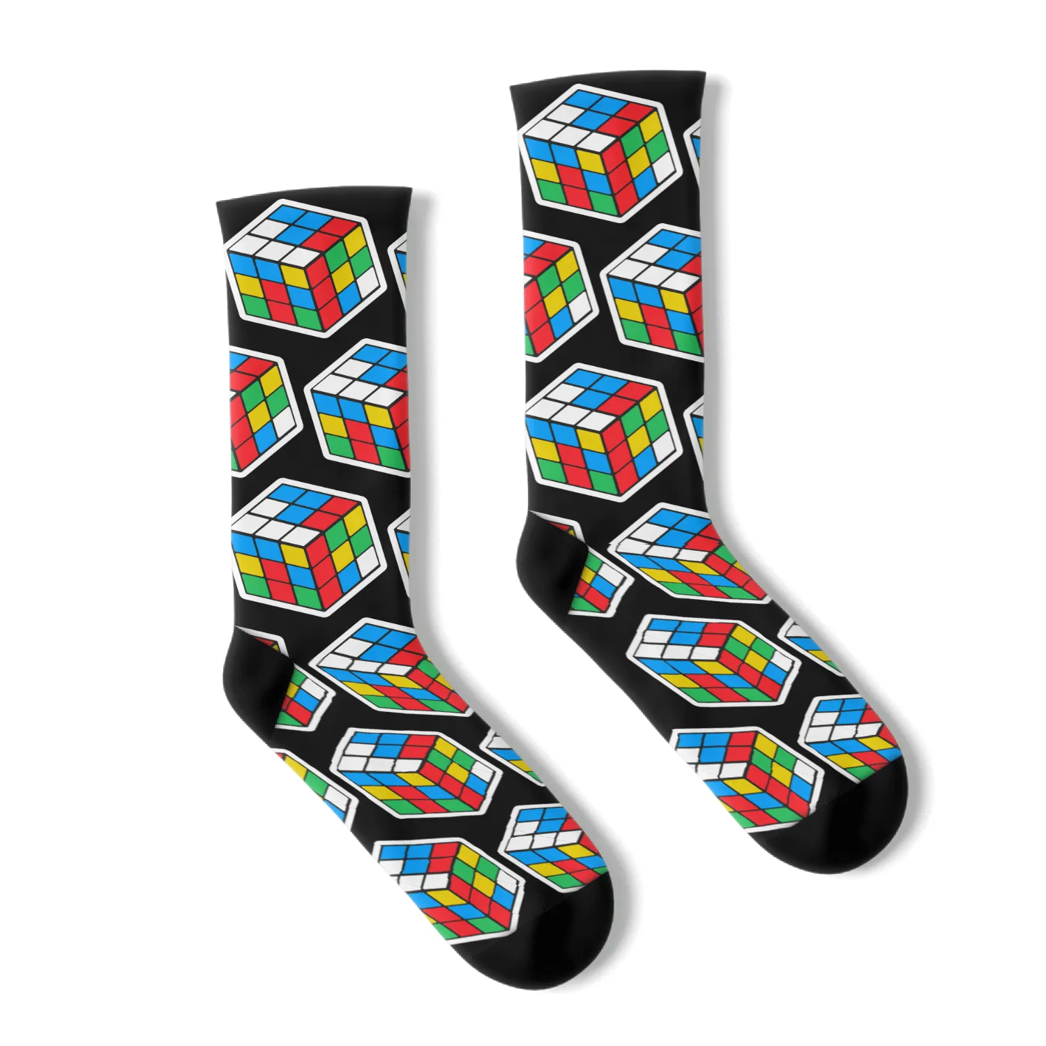 23 magic cube png vectorstock 10539412 Socks