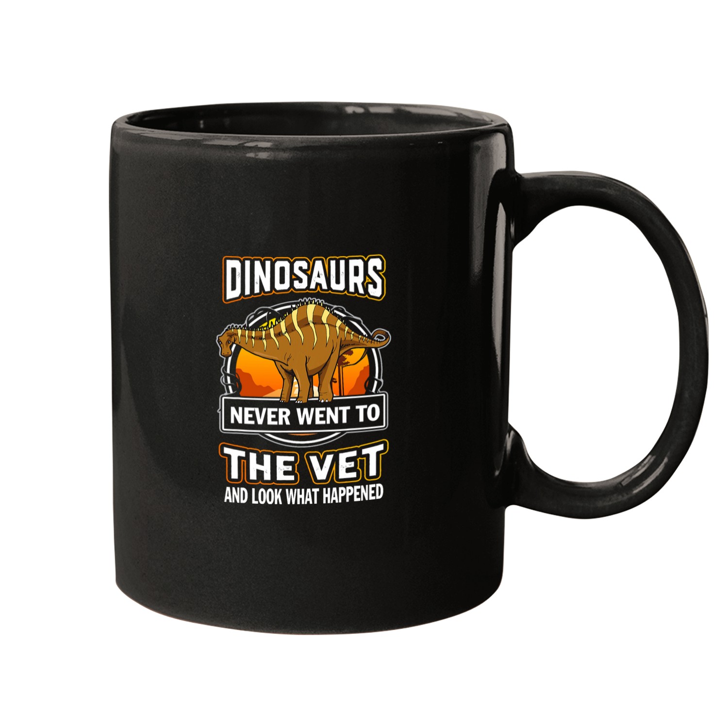 Veterinarian Job Rebbachisaurus Dinosaurs Never Went To The Vet Mugs