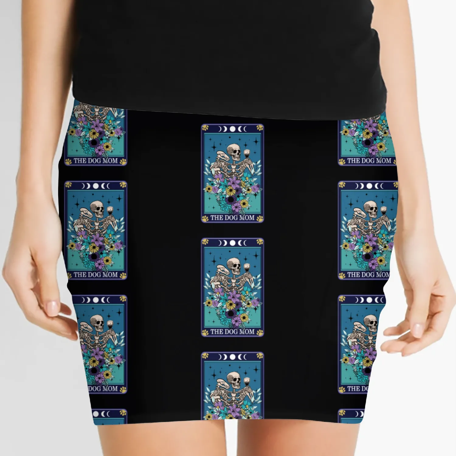 THE DOG MOM Women's Mini Skirts